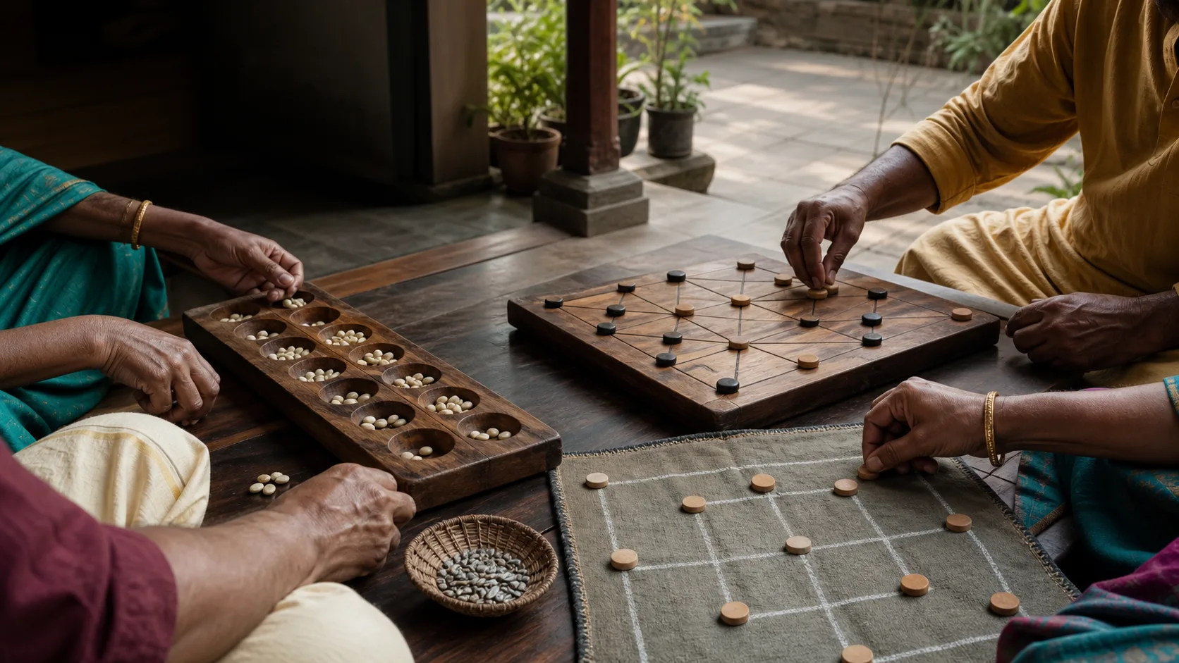 Original editorial representation introducing Traditional Games of Tamil Nadu