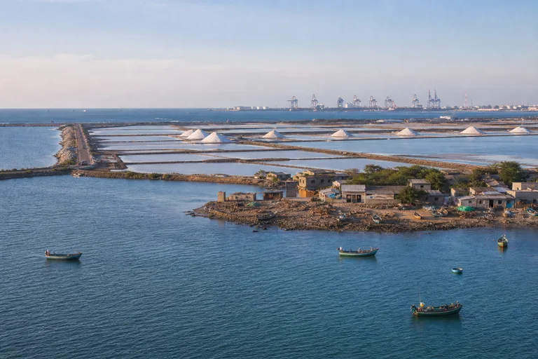 Editorial view across Thoothukudi's coastal and port setting