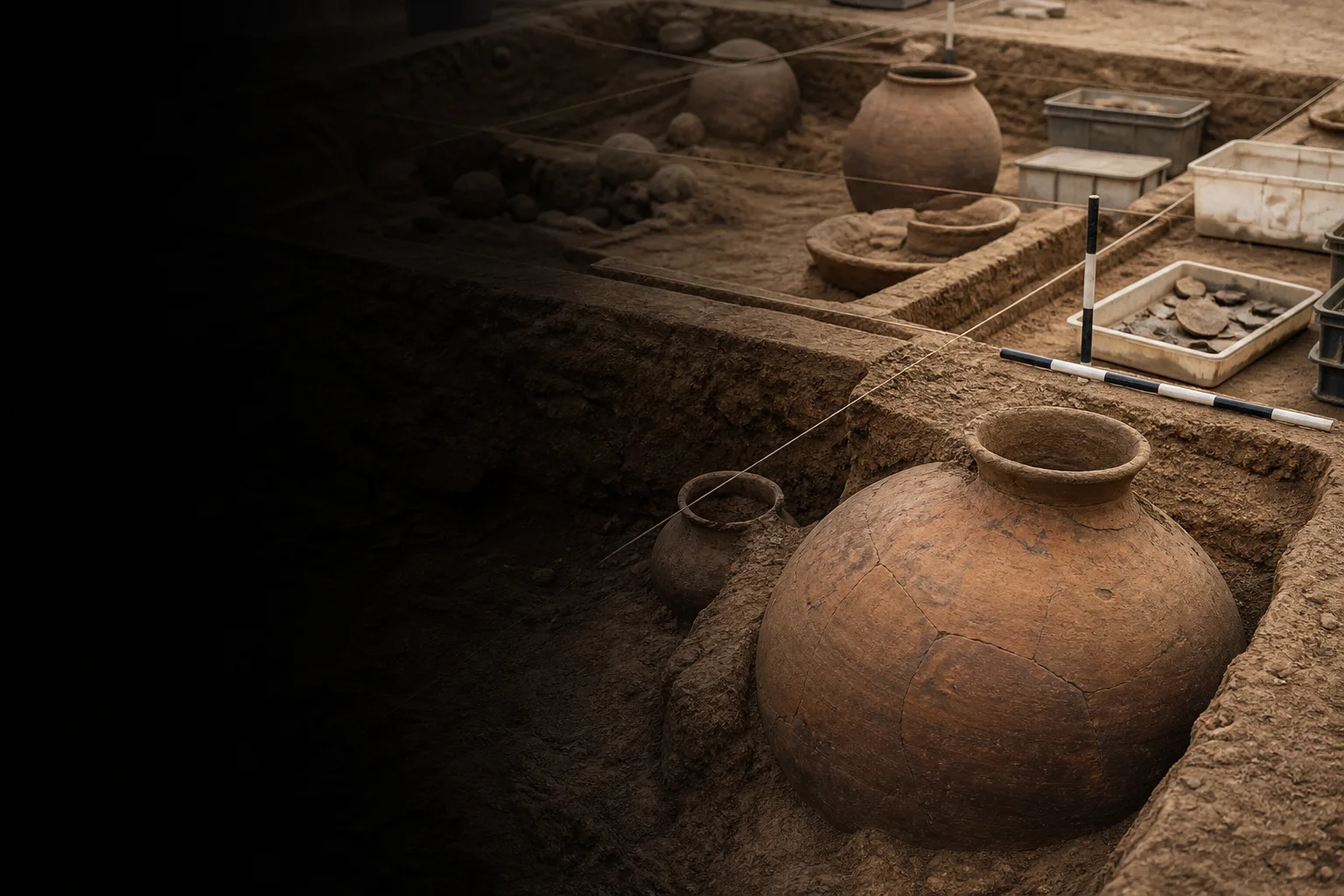 Editorial archaeological excavation context