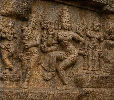 Tamil heritage sculpture representing Thanjavur's material record