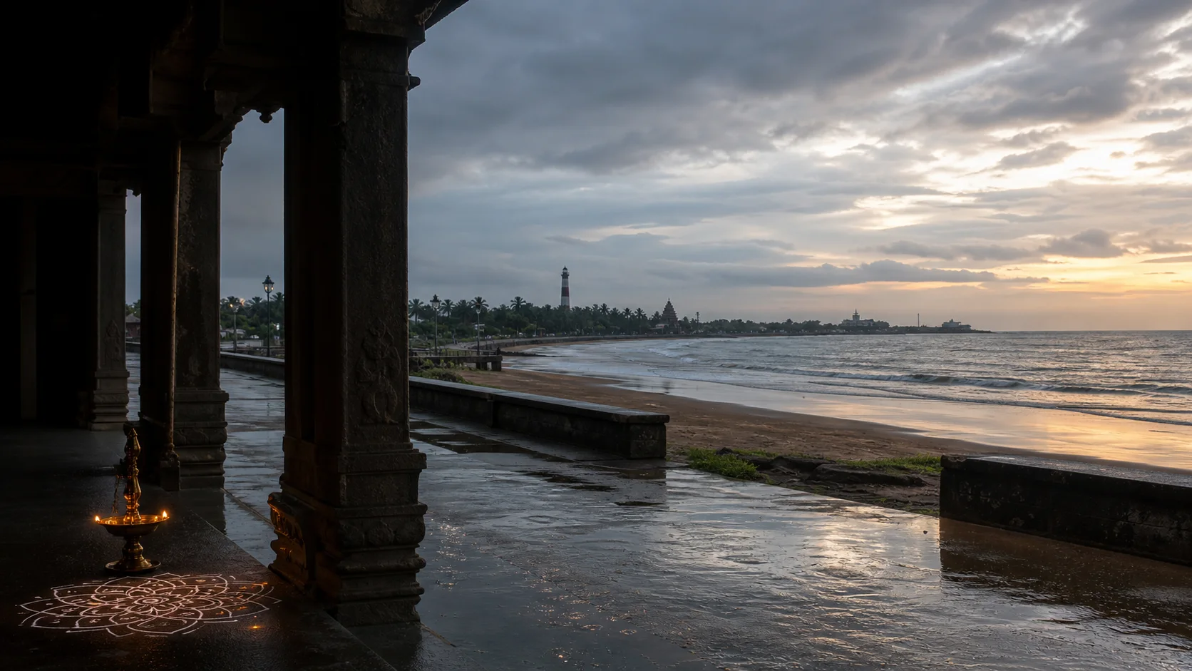 Project-created seasonal editorial view introducing Tamil Nadu in December