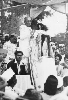 C. Rajagopalachari addressing a public meeting at Ootacamund in 1939