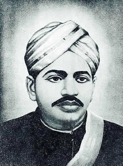 Historical portrait photograph of V. O. Chidambaram Pillai in 1919