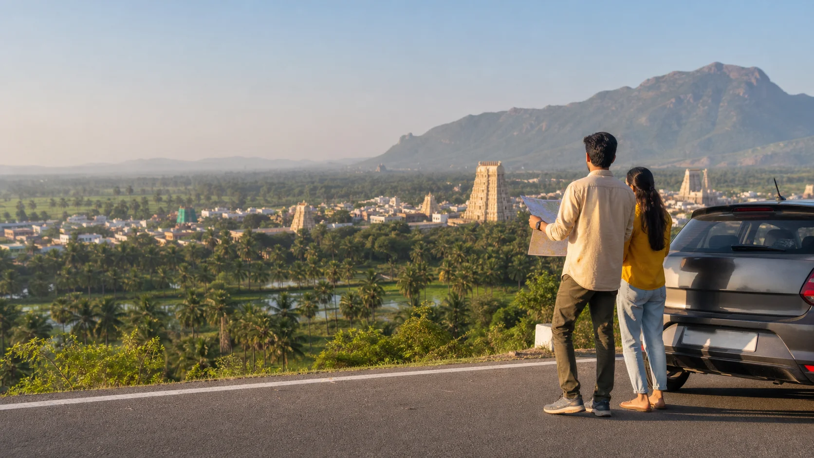 Project-created visual introducing Tamil Nadu Itineraries by Number of Days